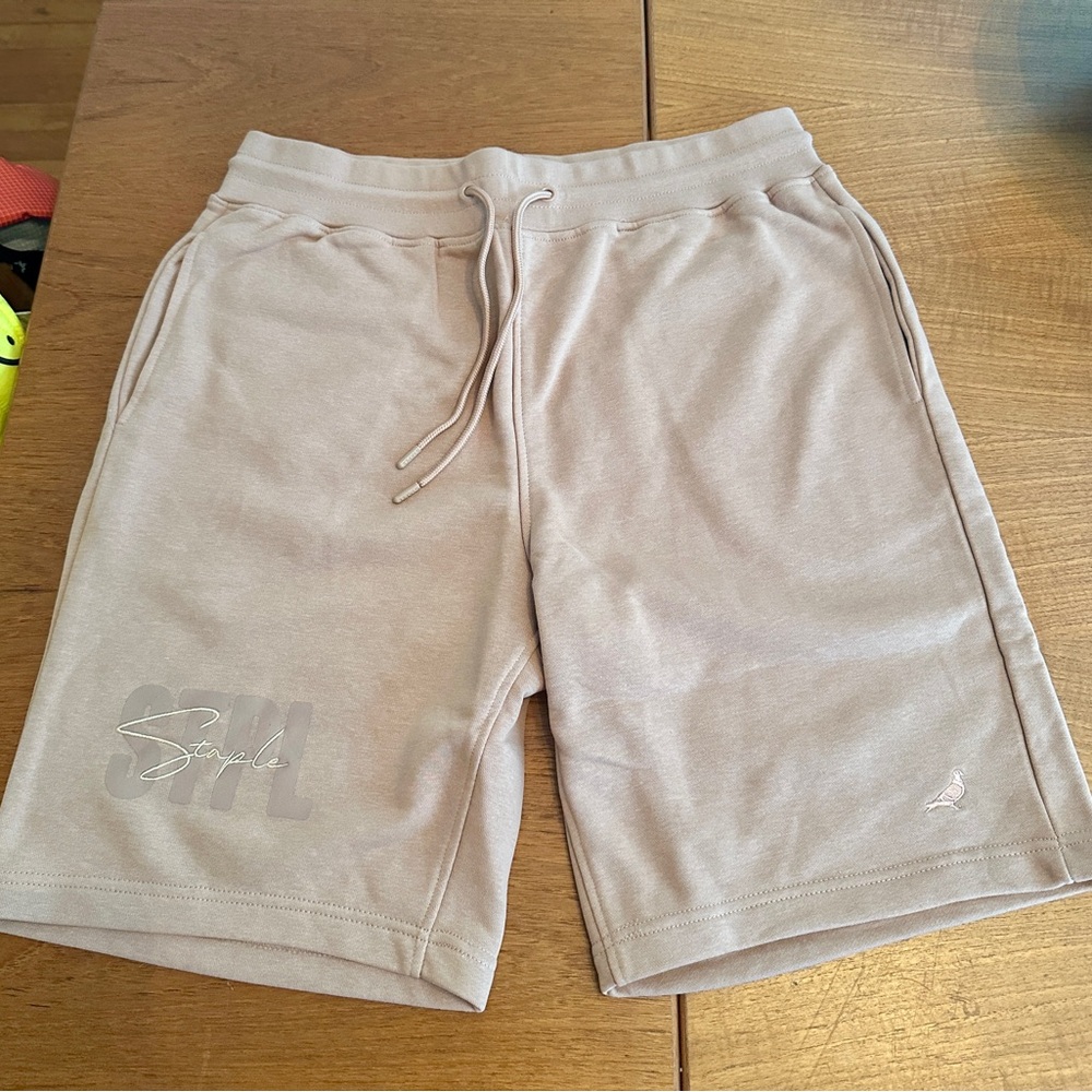 STAPLE NWT Men's Beige Sweat Shorts XL